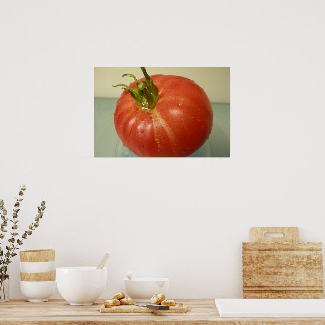 Brandywine Tomato Poster (Küche)