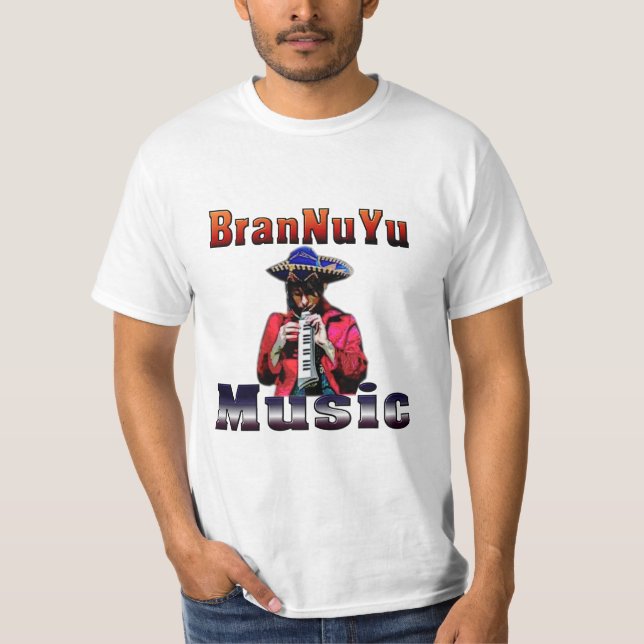 BranNuYu Playing Melodica T - Shirt (Vorderseite)