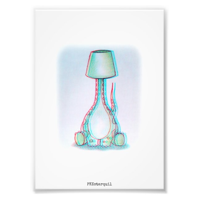 Branquiosaurus Fotodruck (Vorne)