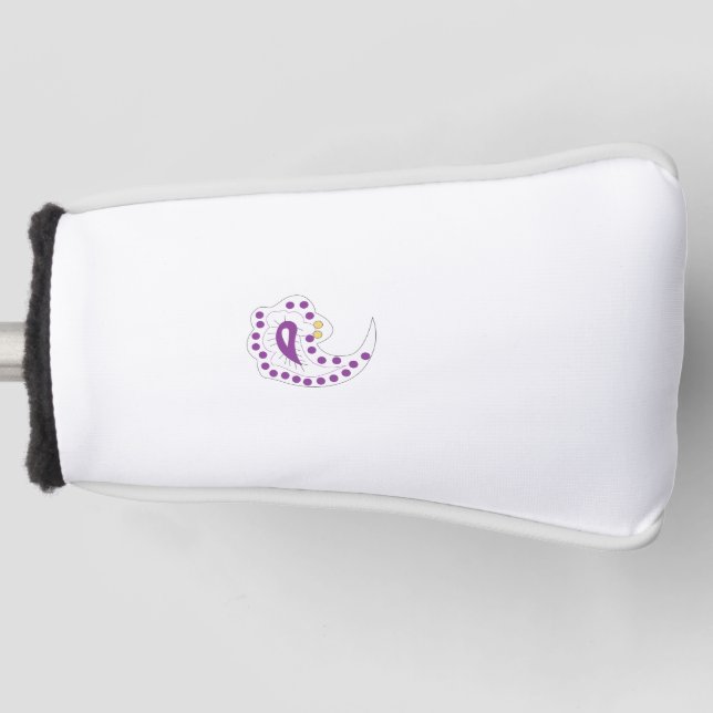 Bransoletka z serduszkiem Style, Light Eggplant Golf Headcover (Vorderseite)