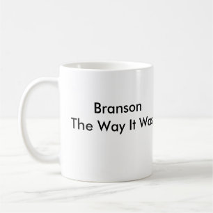 Branson die Weise war es Tasse