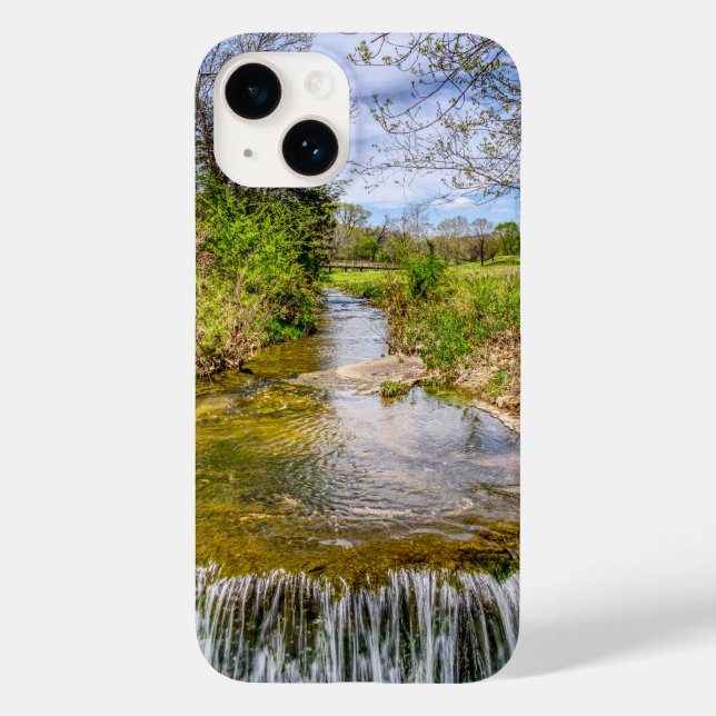 Branson Fall Creek Stream Case-Mate iPhone Hülle (Rückseite)