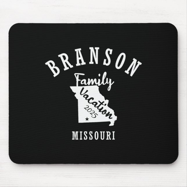 Branson Family Vacation 2025 Branson Family Vacay Mousepad (Vorne)