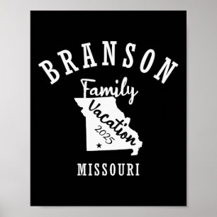 Branson Family Vacation 2025 Branson Family Vacay Poster