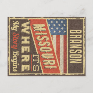 Branson Missouri Postkarte
