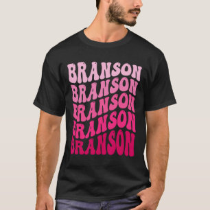 Branson Missouri Urlaub Souvenir Retro Grafik  T-Shirt