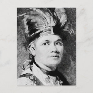 Brant - Joseph / Mohawk-Häuptling Postkarte