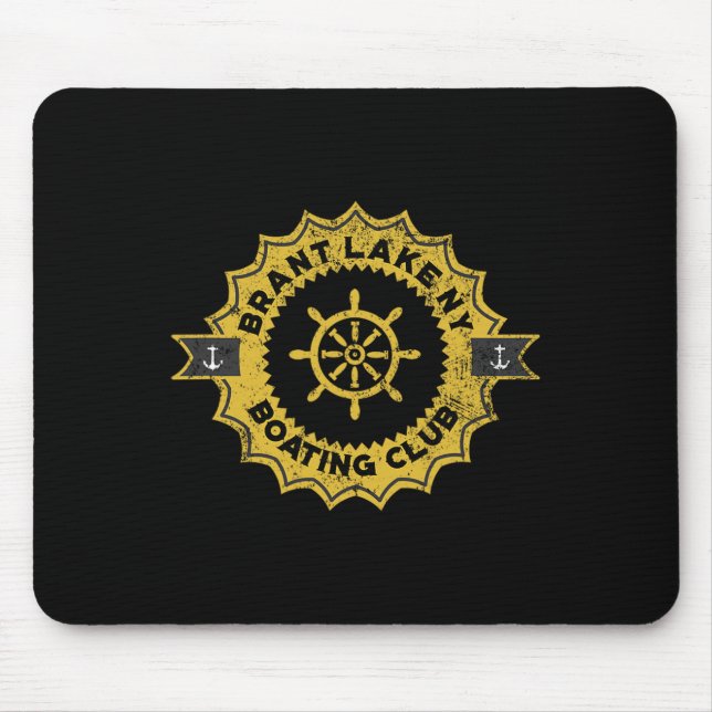 Brant Lake Ny Bootsclub  Mousepad (Vorne)