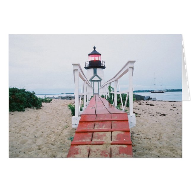 Brant Point in der Abenddämmerung (Vorderseite (Horizontal))