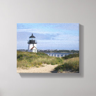 Brant Point Leuchtturm Nantucket Cottage Leinwanddruck