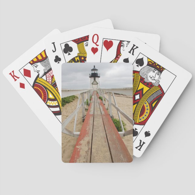 Brant Point Leuchtturm Spielkarten (Rückseite)