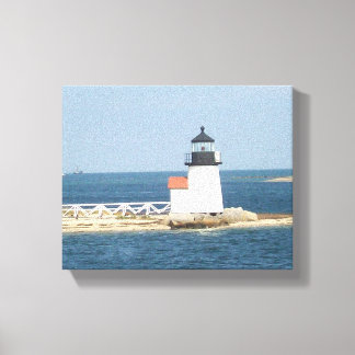 Brant Point Lighthouse Nantucket Hütte Leinwanddruck