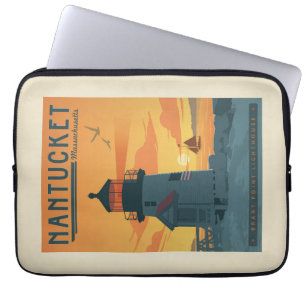 Brant Point Lighthouse Nantucket MA Laptopschutzhülle