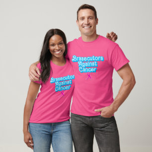 Brasecutors 2023 - Blue Lettering-Logo auf Wow Pin T-Shirt