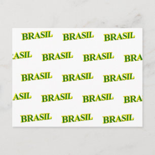 Brasil 3D Postkarte