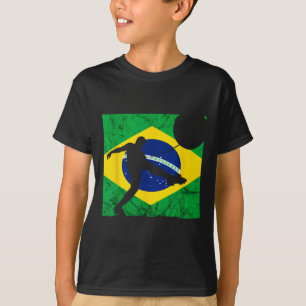 Brasil Brasilianer Brasil Fußball Brasilianische W T-Shirt