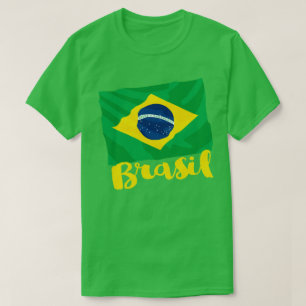 Brasil Brasilien Flag T - Shirt