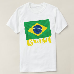 Brasil Brasilien-Flagge T-Shirt