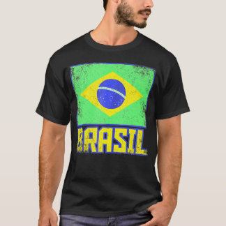 Brasil Brasilien Flaggenland Brasilien Brasilien P T-Shirt
