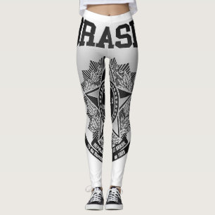 Brasil Coat of Arms Leggings