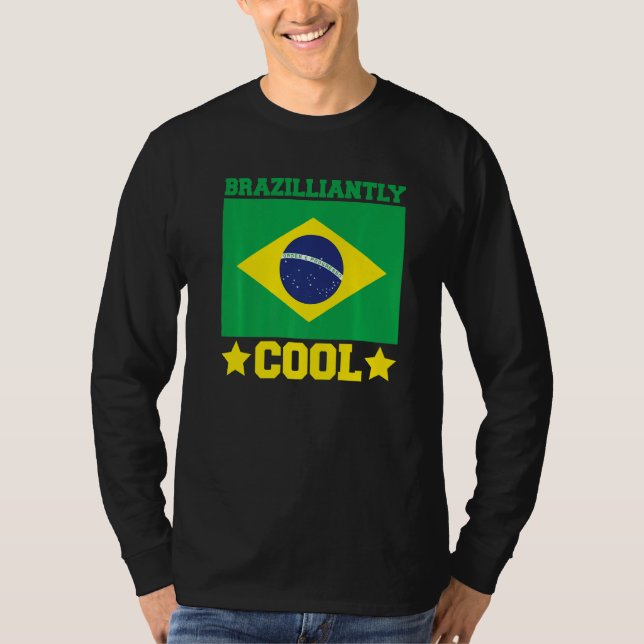 Brasil Coole brasilianische Roots Brasilei T-Shirt (Vorderseite)