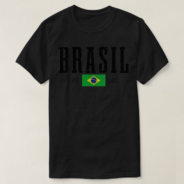 Brasil Est T-Shirt (Design vorne)