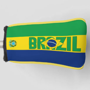 Brasil Flag Gorgetic Patriotic Golf Head Cover Headcover