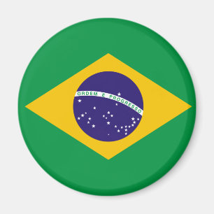 Brasil Flag Magnet