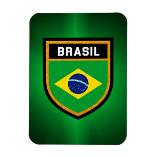 Brasil Flag Magnet