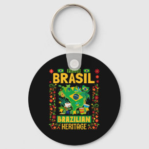 Brasil Flag Outfit Idee für Kinder Brasilien & amp Schlüsselanhänger