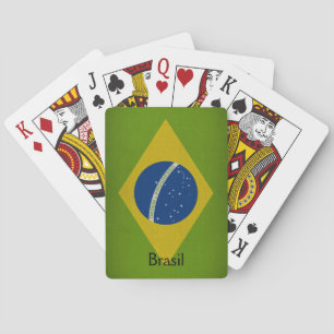 Brasil Flag Spielkarten