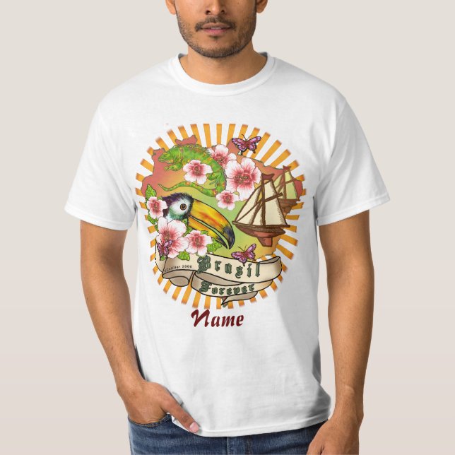Brasil Forever T-Shirt (Vorderseite)