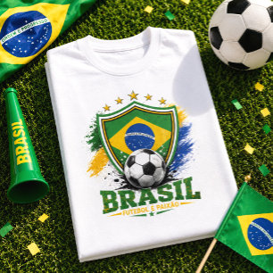 Brasil Fußball Fan Brasil Football Brazilian Futbo T-Shirt