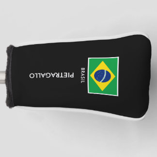 Brasil Golf Putter Abdeckung Golf Headcover