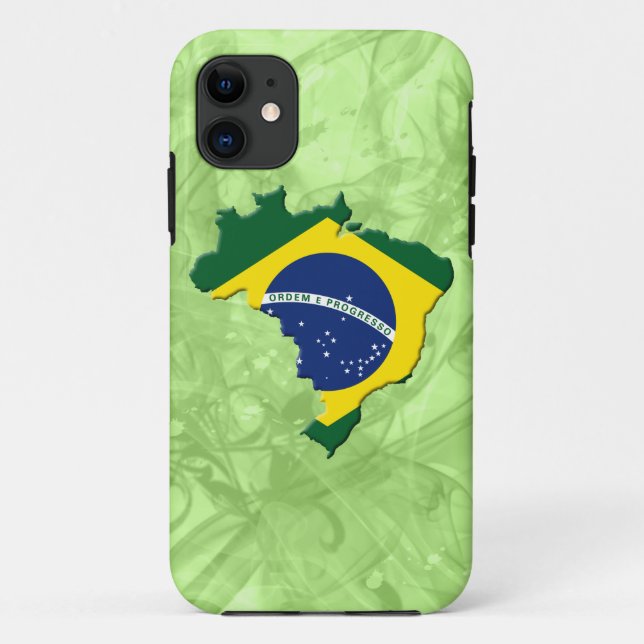 Brasil Karte Case-Mate iPhone Hülle (Rückseite)