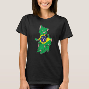 Brasil Katzen Brasil Brasilianer T-Shirt