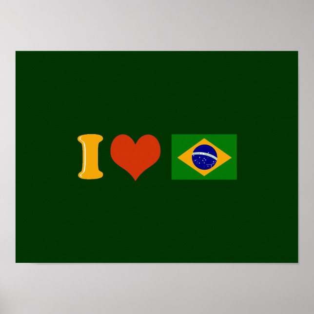 Brasil Pop Art Poster (Vorne)