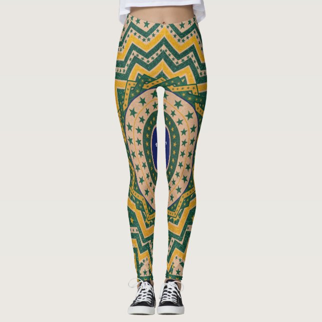 Brasil Sammlung Leggings (Vorderseite)
