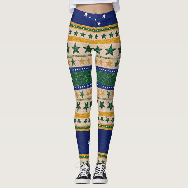 Brasil Sammlung Leggings (Vorderseite)