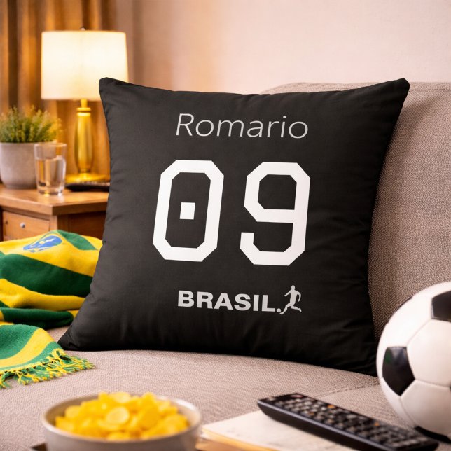 Brasil Seleção Legend Dekorations-Accessoire für Z Kissen (Von Creator hochgeladen)