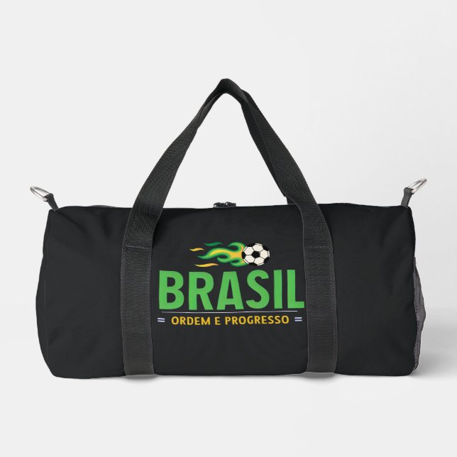 Brasil Soccer Football Duffle Bag (Vorderseite)