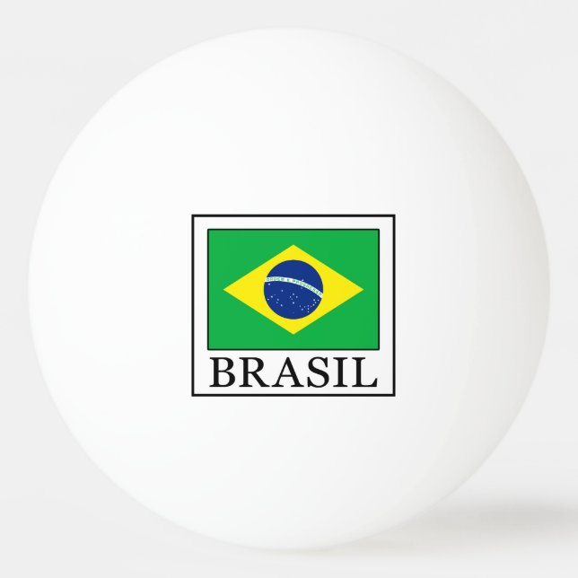 Brasil Tischtennisball (Vorderseite)