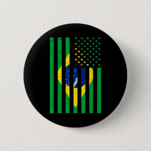 Brasil Trikot Brasil Fußball USA Amerika Flagge Tr Button