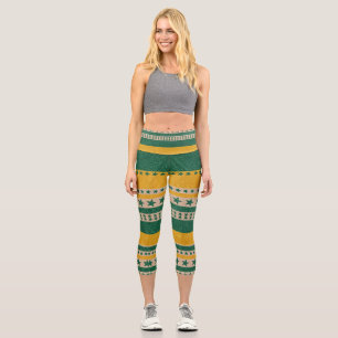 Brasil Weltmeisterschaft 2026 Capri Leggings