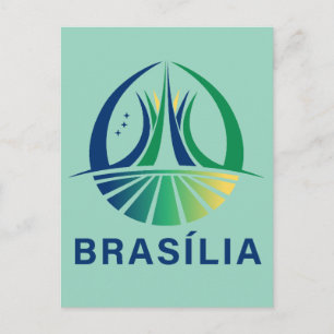 Brasília Brasilien Hauptstadt Postkarte