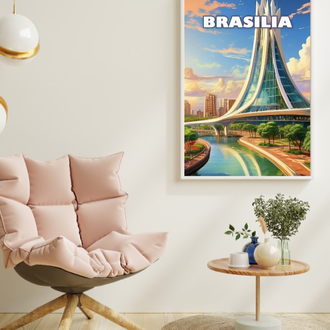 Brasilia, Modern City Poster (Von Creator hochgeladen)