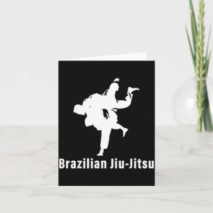 Brasilian Jiu-Jitsu BJJ Grappling Bodenkampf Karte