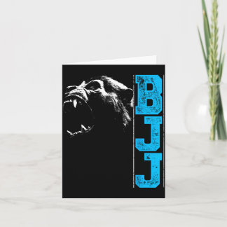 Brasilian Jiu Jitsu BJJ Guerilla Jiu Jitsu Gorilla Karte