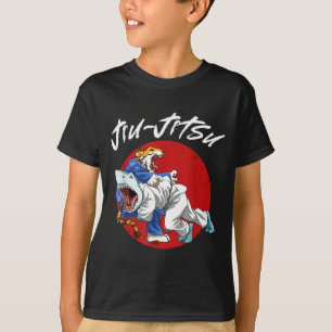 Brasilian Jiu Jitsu Hai und Tiger BJJ Grappling T-Shirt