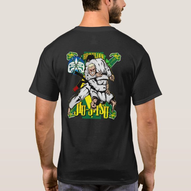 Brasilianer Jiu-Jitsu - bjj T-Shirt (Rückseite)